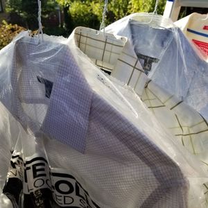 Three banana republic button down shirts